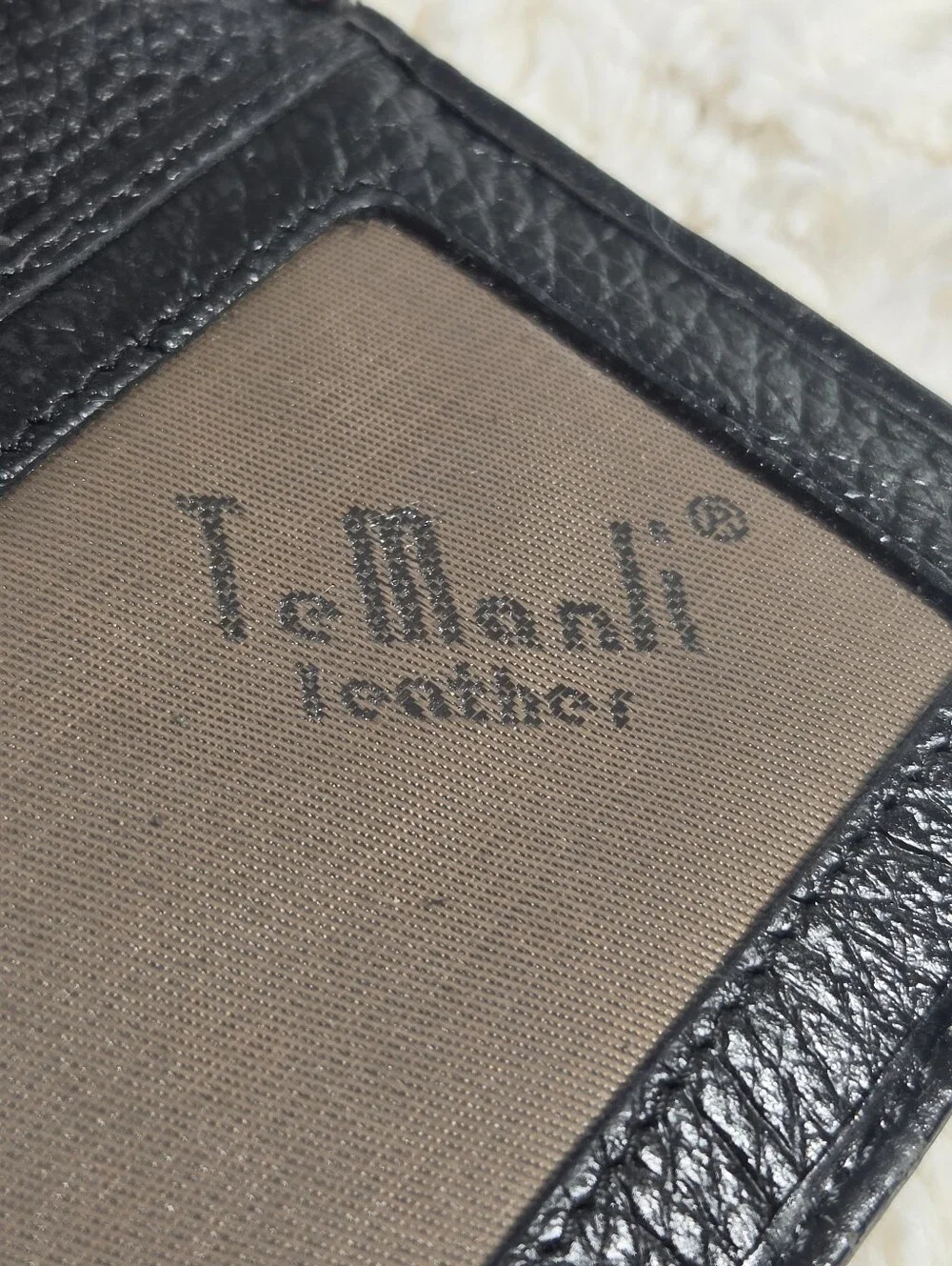 TeManli - Vintage Genuine Leather Patchwork Wallet